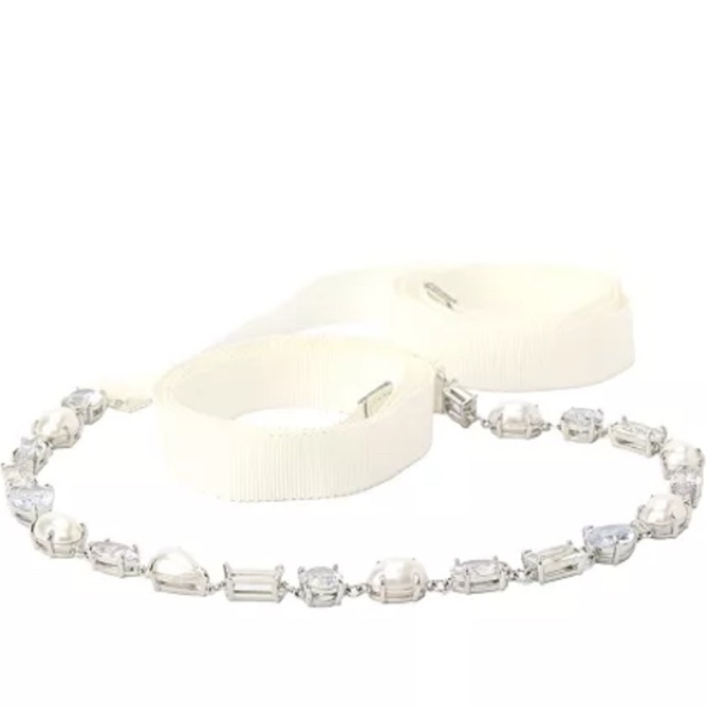 Kate Spade belt with crystals and pearls